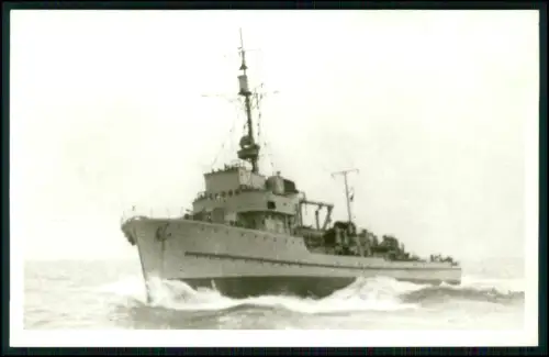 Foto AK - Minensuchboot M 254 Kriegsmarine -  1941 in Hamburg in Dienst gestellt