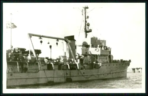 Foto AK - Minensuchboot M 256 Kriegsmarine - 1942 in Hamburg in Dienst gestellt