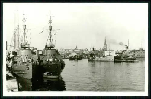 Foto AK - Minensuchboot M 403 + M 459 - Kriegsmarine in Reval Tallinn Estland