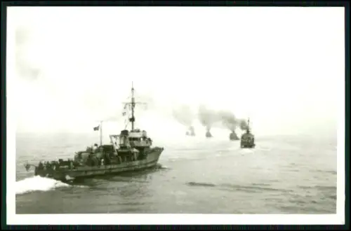 Foto AK - Minensuchboote M - 8. Minensuchflottille deutsche Kriegsmarine - 2. WK