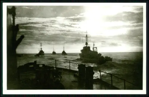 Foto AK - Minensuchboote M - 8. Minensuchflottille deutsche Kriegsmarine - 2. WK