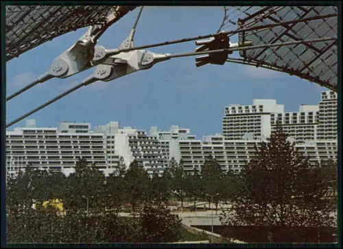 AK - München Olympisches Dorf - Olympiapark Seilnetzdach Spiele 1972 Architektur