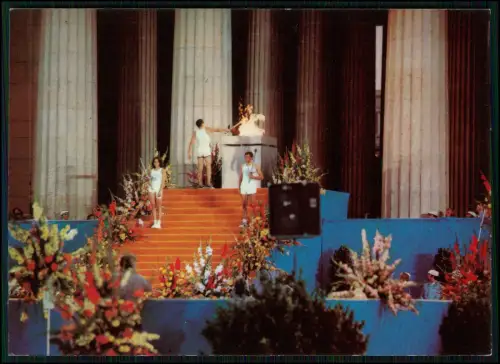 München Königsplatz Fackelübergabe Olympische Spiele 1972 Goldmedaillengewinner