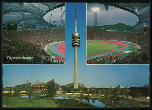AK - München Olympische Spiele 1972 -  Olympiastadion Olympiaturm Olympiapark