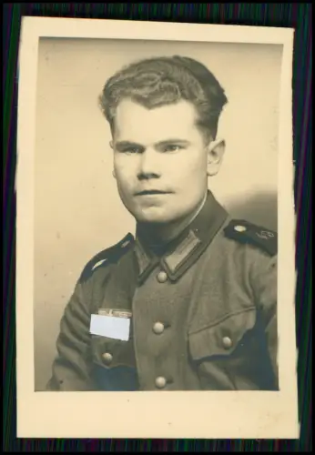 5x Foto - 6x4cm - Portrait Soldat Wehrmacht - 1938-45