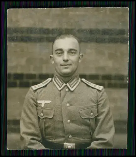 7x Foto - 6x4cm - Portrait Soldat Wehrmacht - 1938-45