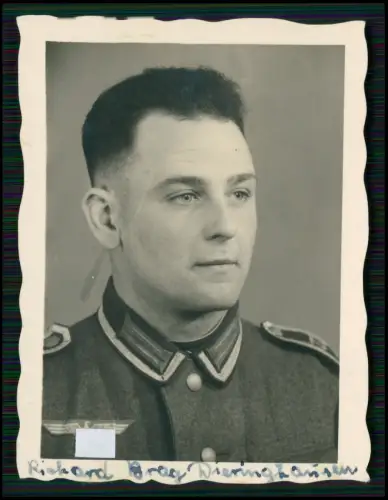 5x Foto - 7x5cm - Portrait Soldat Wehrmacht - 1938-45
