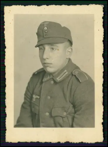 5x Foto - 9x6cm - Portrait Soldat Wehrmacht - 1938-45