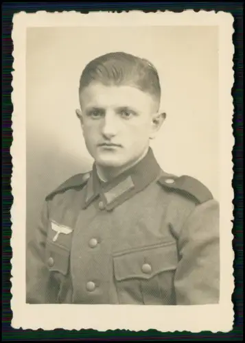 5x Foto - 9x6cm - Portrait Soldat Wehrmacht - 1938-45