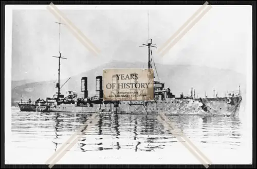 Foto S.M.S. Straßburg 1911 Kleiner Kreuzer als ? Kaiserlichen Marine 