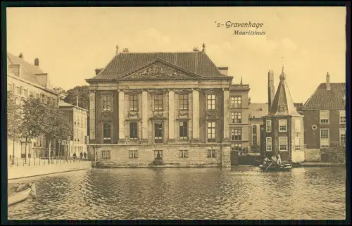 4x alte AK Gravenhage - Mauritshuis und andere in Den Haag Niederlande 1926 gel.