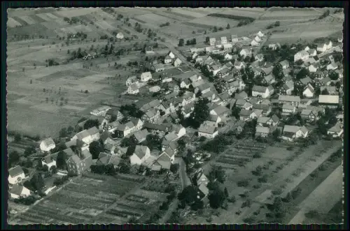 AK - Unnau Bad Marienberg - eindrucksvolles Luftbild dichte Wohnbebauung Häuser