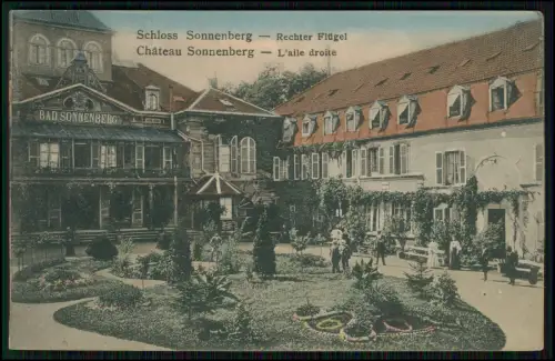 AK - Schloss Sonnenberg Carspach im Elsass - rechter Flügel der Anlage Feldpost