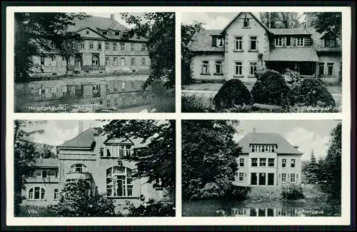 3x alte AK - des Niedersächsischen Landeskrankenhauses Tiefenbrunn bei Göttingen