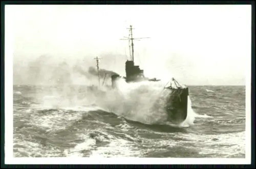 Foto AK - Torpedoboot V 1 Kaiserlichen Marine - Gebaut AG Vulcan in Stettin
