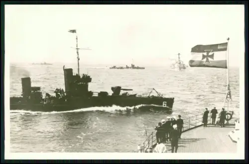 Foto AK - Torpedoboot V 6 Kaiserlichen Marine - Gebaut AG Vulcan in Stettin