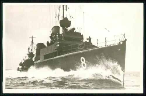 Foto AK - Kiel Torpedoboot G8 Germaniawerft 1911 Reichsmarine T108 1939