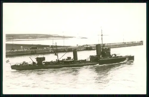 Foto AK Torpedobootes V 190 1911 - später T 190 - ab 1938 Claus von Bevern