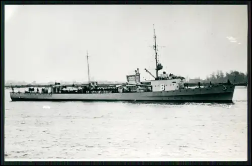 Foto AK - Torpedoboot T 8 der Kriegsmarine - gebaut Deschimag Werft Bremen 1938