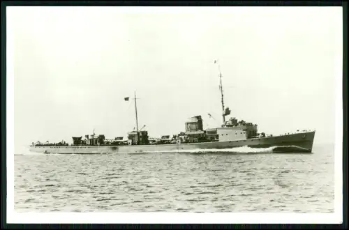Foto AK - Torpedoboot T 12 der Kriegsmarine - gebaut Deschimag Werft Bremen 1939