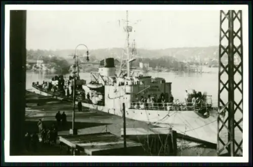 Foto AK - Torpedoboot T 13 der Kriegsmarine - gebaut Schichau Werft Elbing 1939