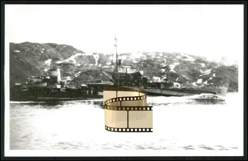 Foto AK - Zerstörer Z 5 Paul Jacobi Kriegsmarine -Deschimag Werft - in Norwegen