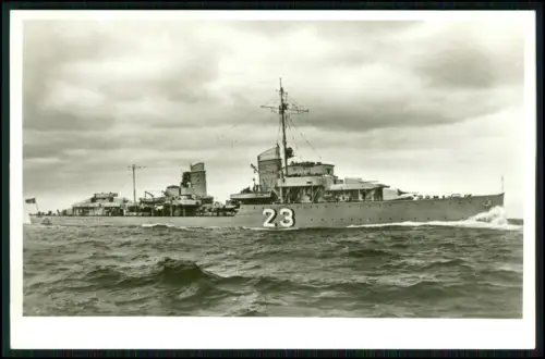 Foto AK - Zerstörer Z 7 Hermann Schoemann Kriegsmarine - Deschimag Werft Bremen