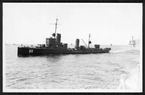 Foto AK Wilhelmshaven Torpedoboot T 185 Kriegsmarine Reichsmarine Typ 1923 Nr 85