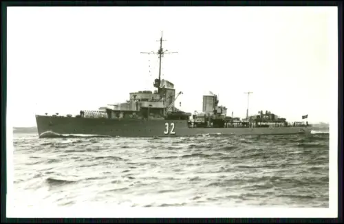 Foto AK - Zerstörer Z 16 Friedrich Eckoldt Kriegsmarine - Blohm Voss Hamburg