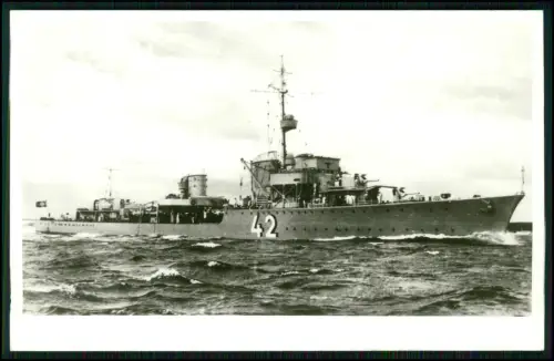 Foto AK - Zerstörer Z 20 Karl Galster Kriegsmarine - Deschimag Werft Bremen