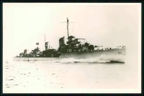 Foto AK - Rotterdam Zerstörer ZH 1 ex Gerard Callenburgh - 1942 Kriegsmarine