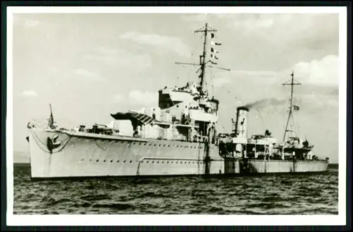 Foto AK - Zerstörer ZG 3 Hermes - ex Vasilefs Georgios  später Kriegsmarine 1942