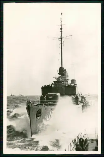 Foto AK Torpedoboot Jaguar Typ 24 Raubtierklasse Reichsmarinewerft Wilhelmshaven