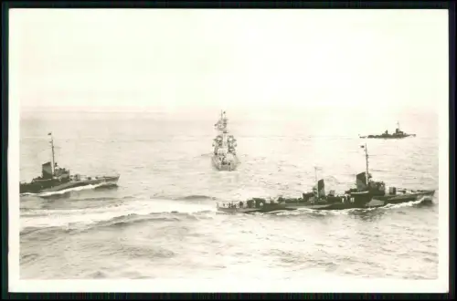 Foto AK Torpedoboote Raubtier-Klasse - Möwe Greif und andere