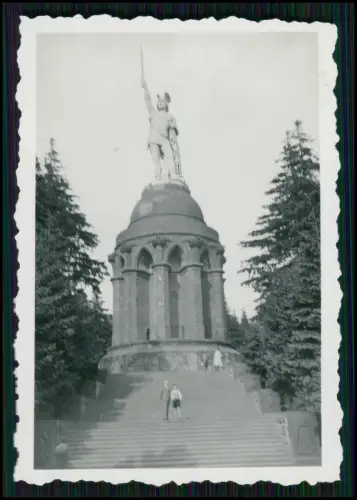 9x Foto Soldaten Wehrmacht Übung Pak - bei Detmold Lippe am Teutoburger Wald