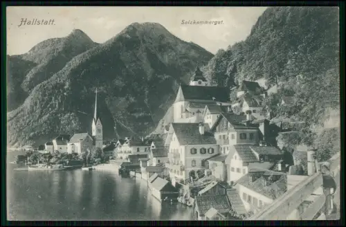 7x alte AK Postkarte - Hallstatt im Salzkammergut Österreich - diverse Ansichten