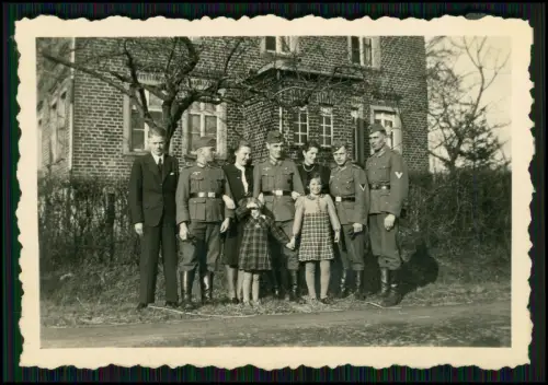 21x Foto - Soldat Wehrmacht - Urlaub zuhause - Lippe Lage Detmold Oerlinghausen
