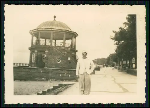 19x Foto - Niendorf Timmendorfer Strand Ostsee - Musikpavillon, Strand uvm. 1937