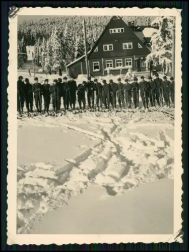 17x Foto - Soldaten Wehrmacht - Špindlerův Mlýn Spindlermühle Riesengebirge 1941