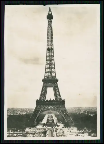 18x Foto - Eiffelturm und andere Motive - in Paris, Frankreich um 1940