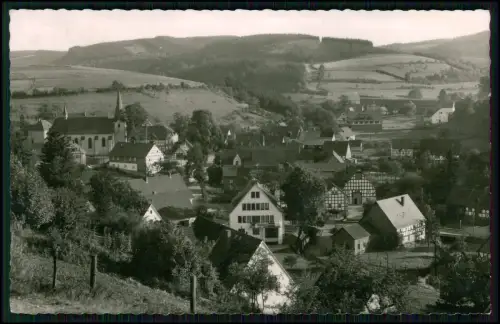 Echt Foto AK - Heinsberg im Sauerland - Ortskern mit zahlreichen Fachwerkhäuser