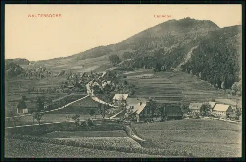 5x AK - Lausche Waltersdorf Oybin - Zittauer Gebirge Grenze zu Tschechien - 1910