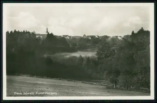 Foto AK - Pinzberg Fränkische Schweiz - Panorama Landpoststempel - 1938 gelaufen