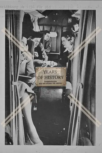 Foto Flugzeug Aircraft Ju 52 Junkers Verkehrsflugzeuge Innenansicht Standardein