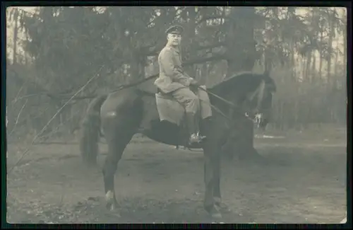 6x Echt Foto AK 1.WK - Soldaten im Einsatz zu Pferd uvm. - Feldpost 1914-18 gel.