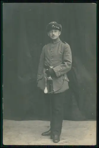 6x Echt Foto AK 1.WK Weltkrieg - Soldaten im Einsatz - Feldpost 1914-18 gelaufen