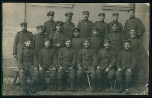 6x Echt Foto AK 1.WK Weltkrieg - Soldaten im Einsatz - Feldpost 1914-18 gelaufen