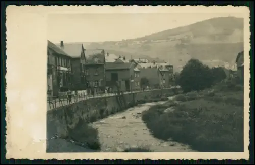 Foto AK u. Foto - Dorf ? Wo - an Straße Fluß Alsenz in Rheinland Pfalz