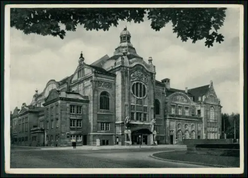 2x AK  Nürnberg Saalbau Industrie- und Kulturvereins Frauentorgraben - 1941 gel.