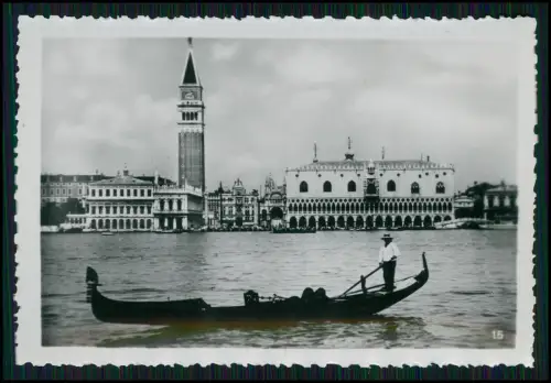Venedig – Stadtansichten und Lagune – 15 Original Fotos – 1950er Jahre – Italien